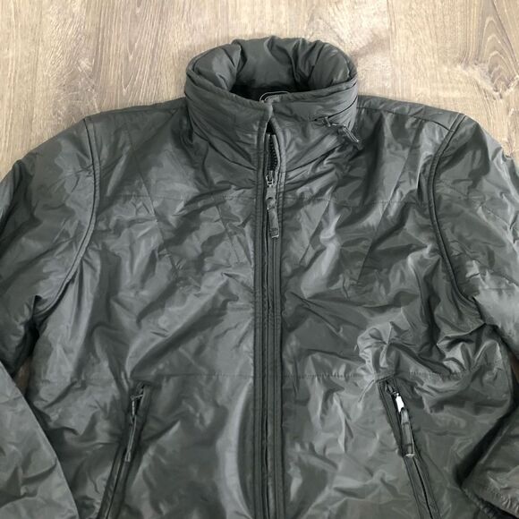 Selene Sport Gray Hooded Long Sleeve Rain Jacket Women's Size Medium See Photos - Picture 2 of 11